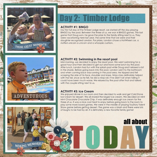 Timber Lodge Day2