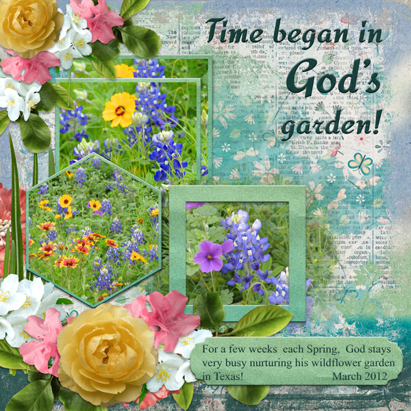 Time began in God's garden!