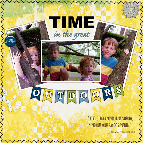 Time in the great Outdoors