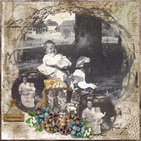 Time Machine-CarolW Blended Clusters 7 Temp#2 -Miss Fish