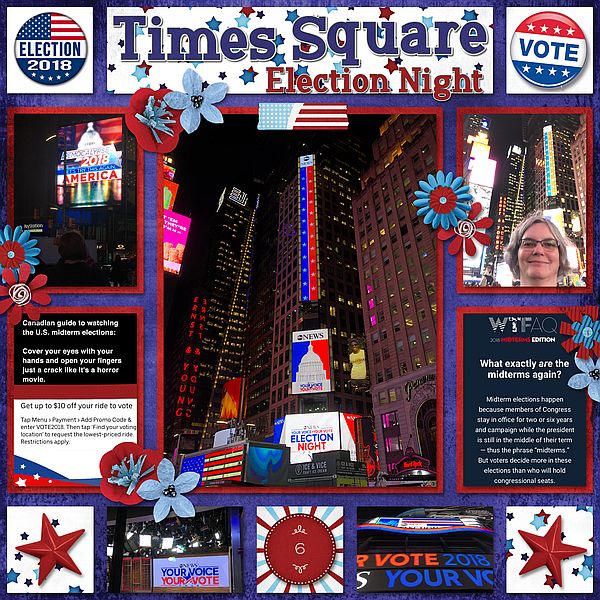 Times Square Election Night