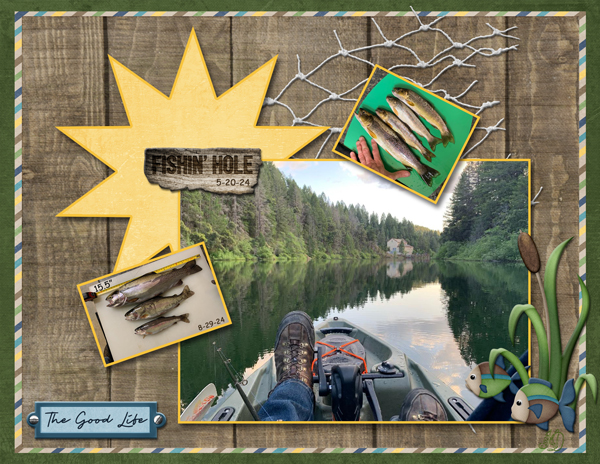 Tim's fishing adventure