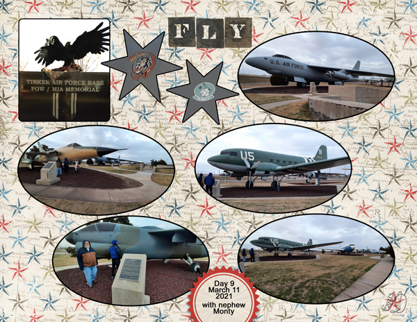 Tinker AFB with Monty
