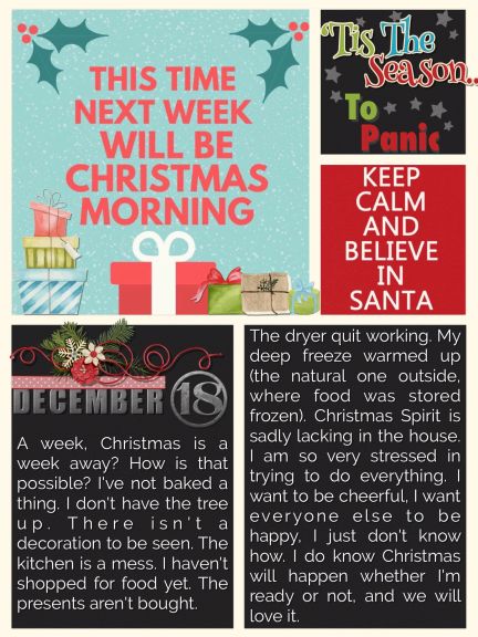 Tis the Season to Panic