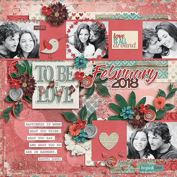to be in love