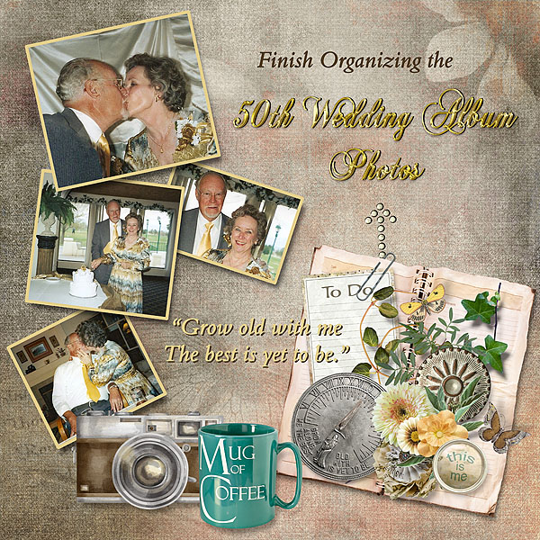 To Do - Organize 50th Anniversary Photos