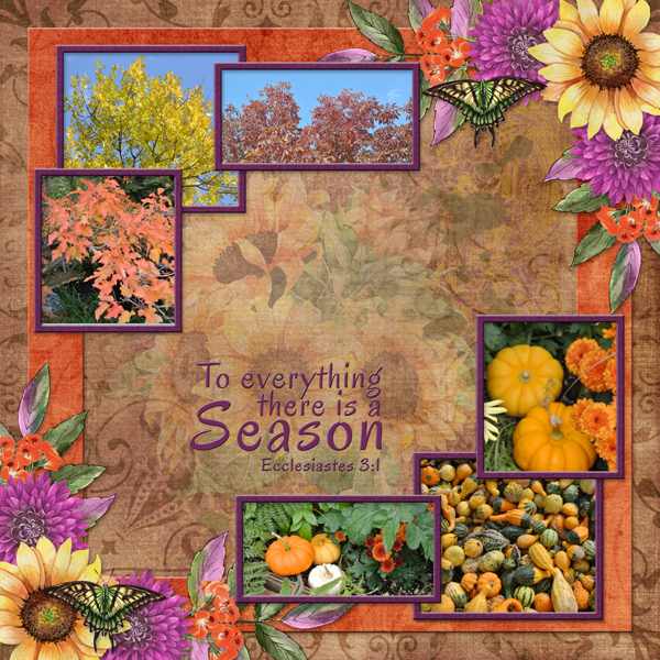 To everything there is a Season ...