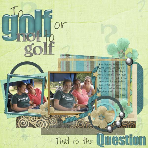 To Golf or Not to Golf