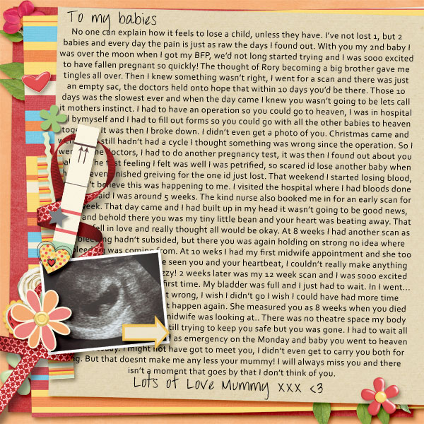 To my babies