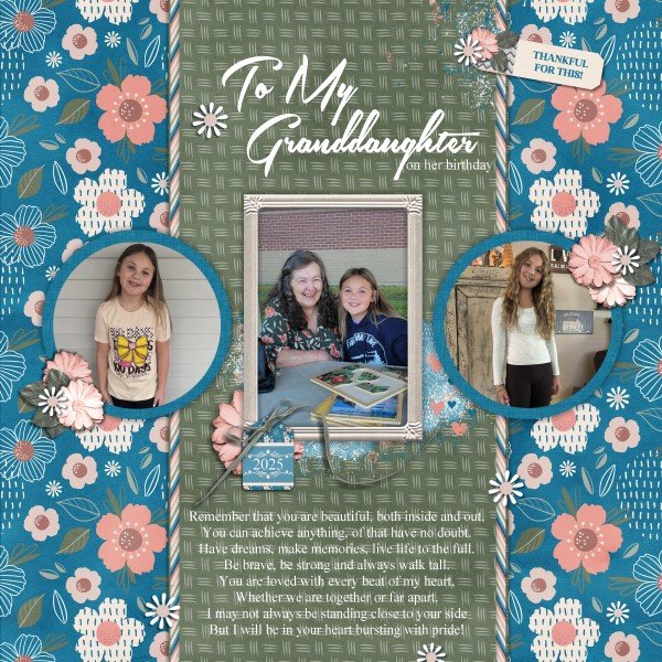 To My Granddaughter