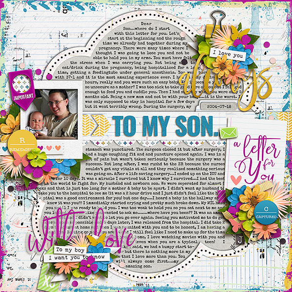 to my son