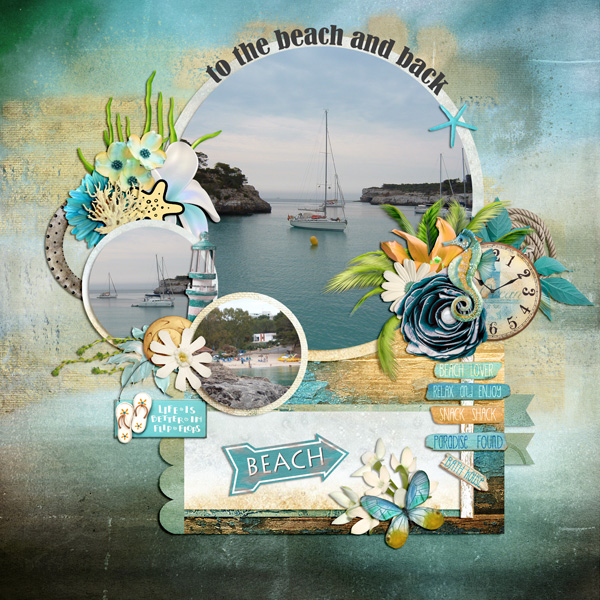 to the beach and back