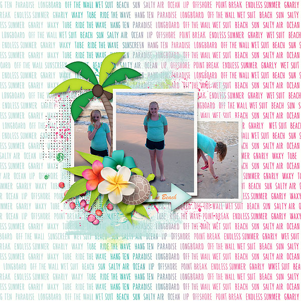 to the beach