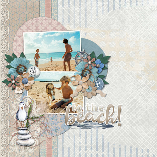 To the beach