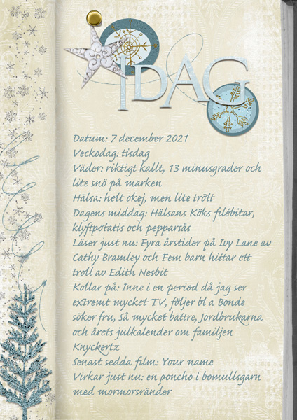 Today 7 December 2021