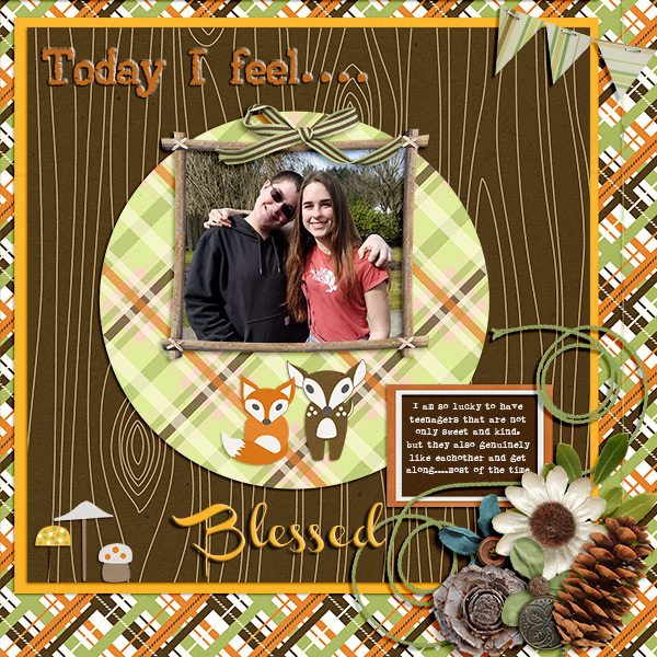 Today I feel....Blessed -Week 2