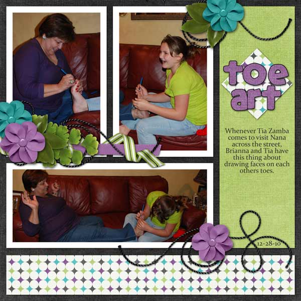 toe art
