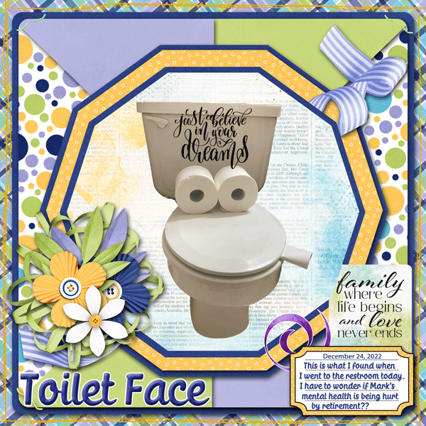 Toilet Face, Surprise Challenge Dec 2022
