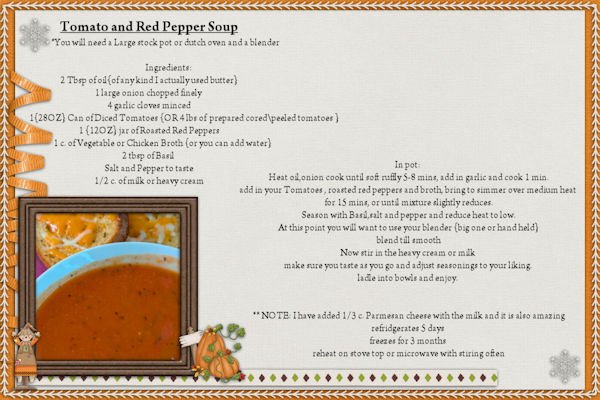 Tomato and Red Pepper Soup
