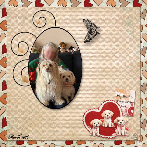 Toni and her dogs