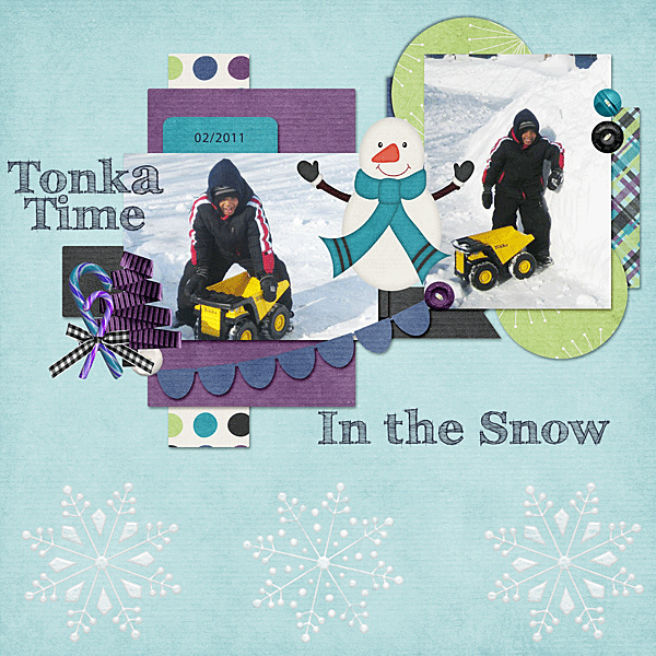 Tonka Time in the Snow