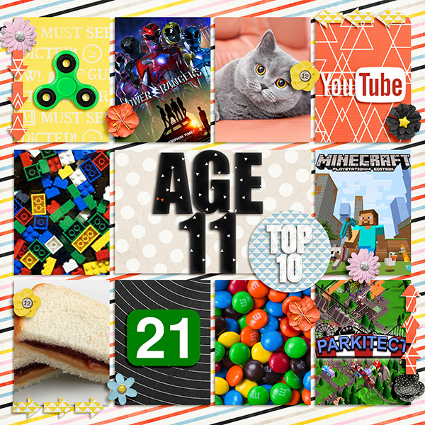 Top 10 Age 11