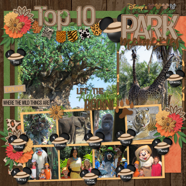 Top 10 Disney's Animal Kingdom Park Memories