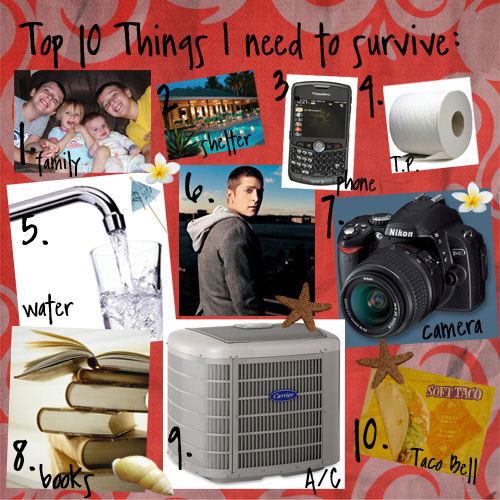 Top 10 things!