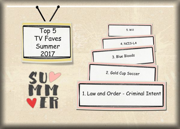 Top 5 TV Faves Summer 2017