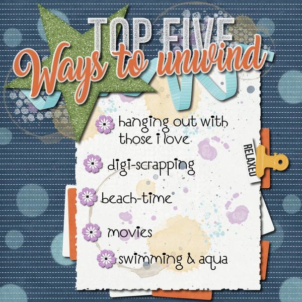 Top 5 ways to unwind