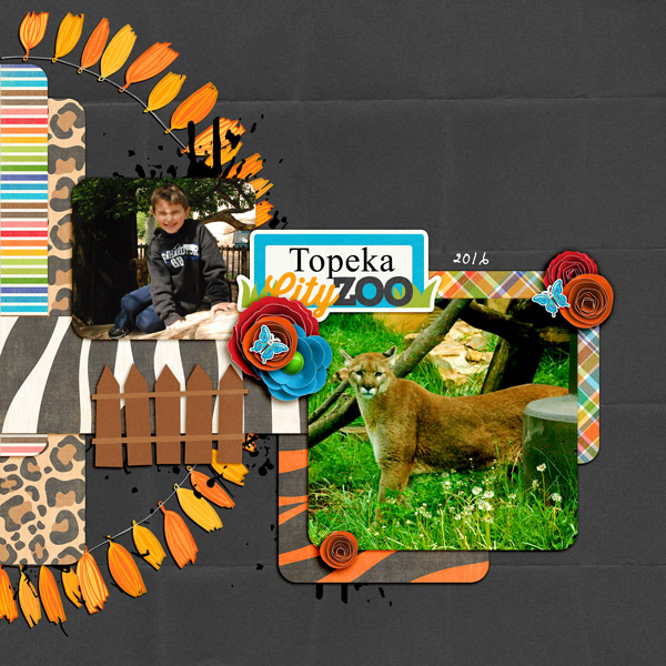 Topeka Zoo - Right Page
