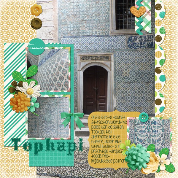 Topkapi Palace 2-page spread #1
