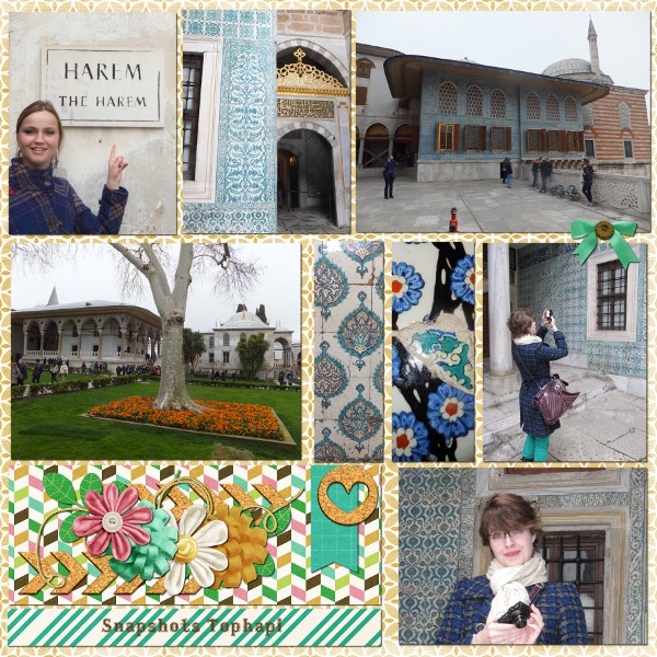 Topkapi Palace 2-page spread #2