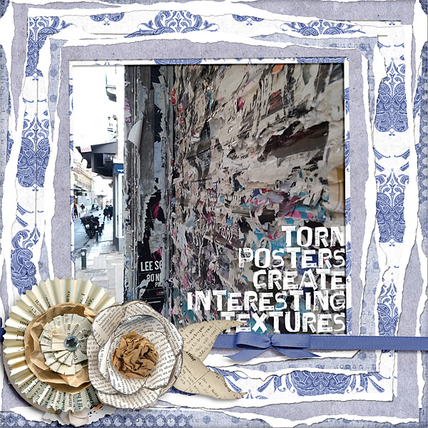 Torn posters