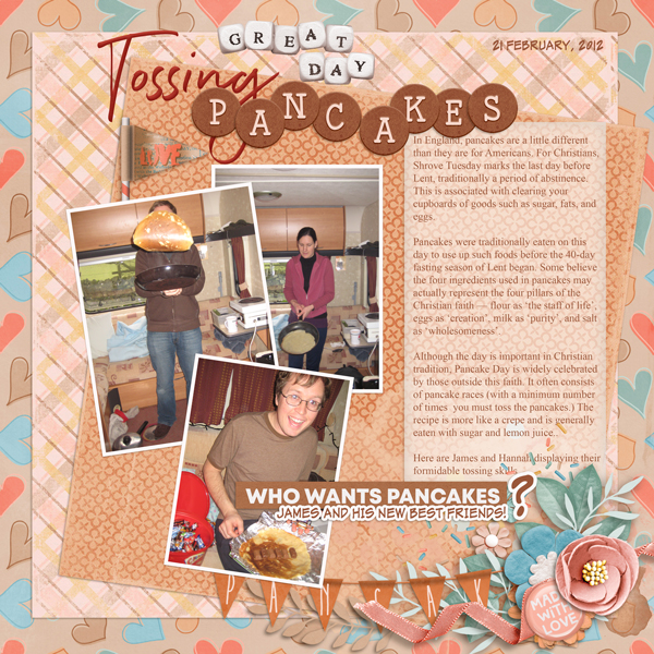 Tossing Pancakes