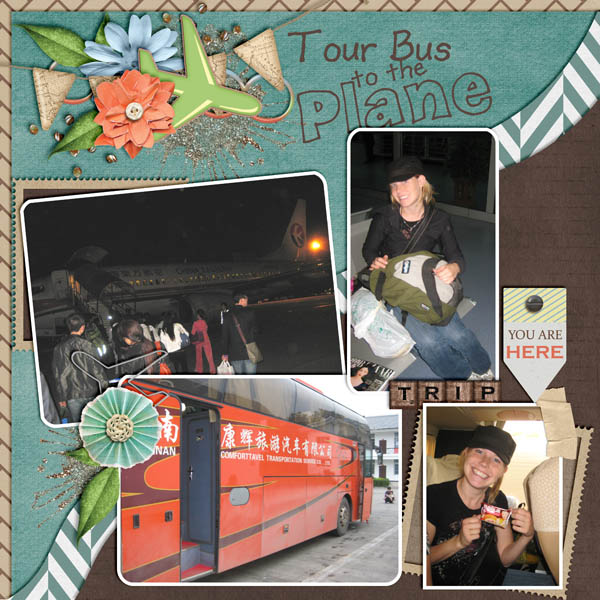 TourBus to the Plane