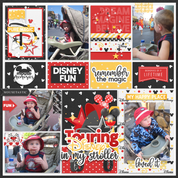 Touring Disney in my Stroller