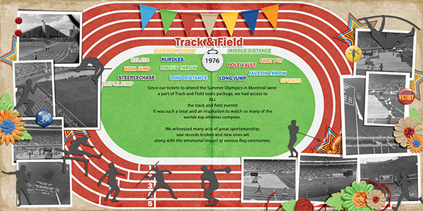 Track- Summer Olympics Montreal 1976
