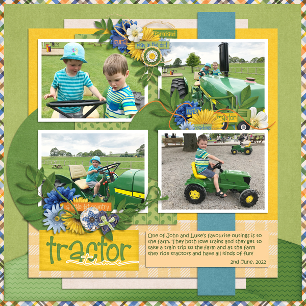 Tractor Time - Brothers and Friends