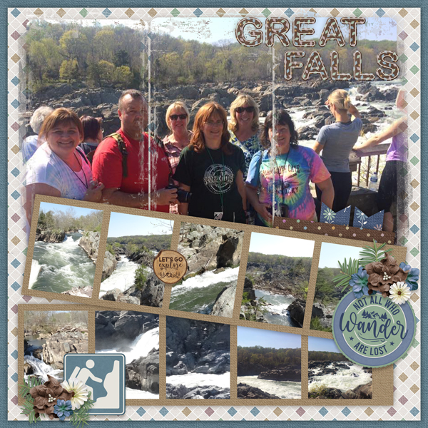 Trail Mix-Let Me Scrap with Simply Stacked 117-120 Templates-Miss Fish