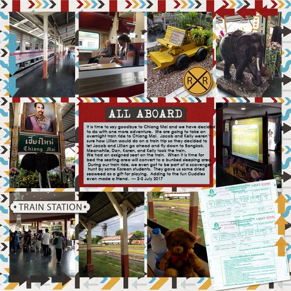 Train Ride - Starting in Chiang Mai