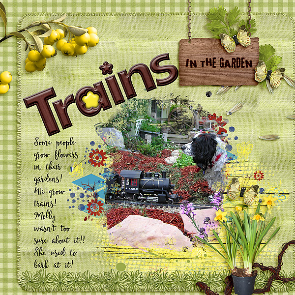 Trains in the Garden