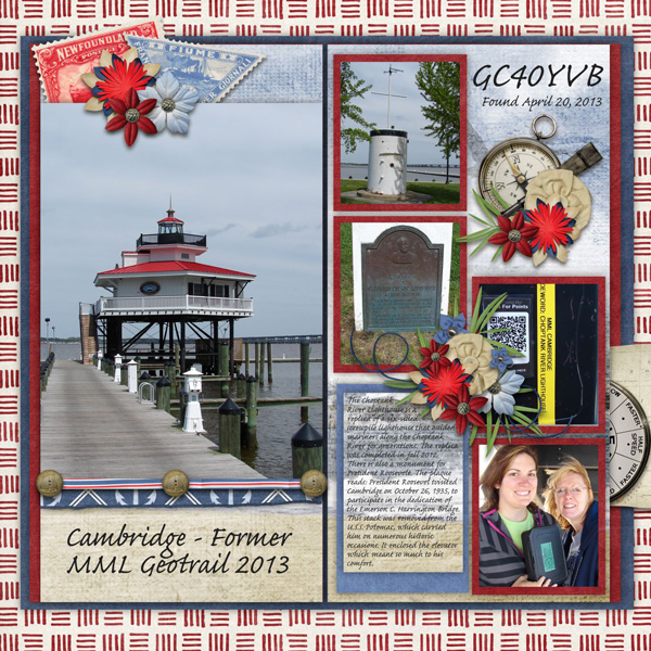 Travel Notebook 10 Template #3-Miss Fish, Seaworthy-CathyK