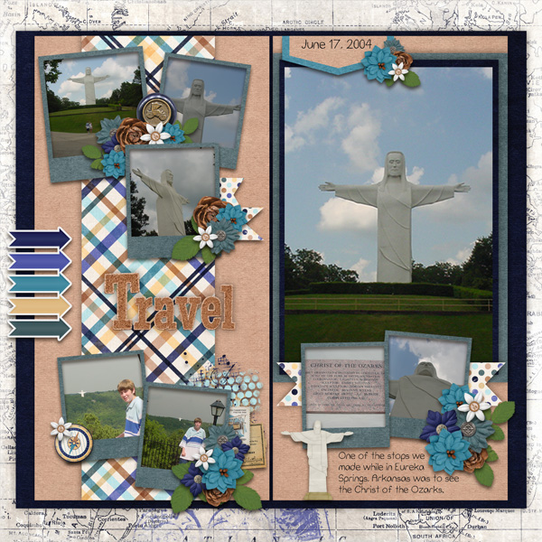 Travel Notebook 8 Template #4-Miss Fish