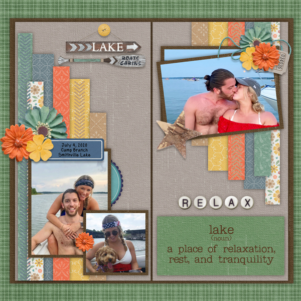 Travel Notebook Journey 02 Temp #3-Miss FishLakeside-Let Me Scrap
