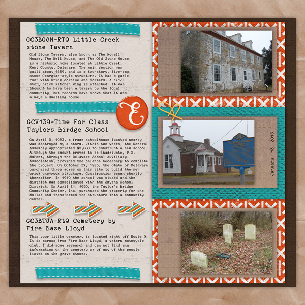 Travelers Notebook 1 Template #4-Miss Fish