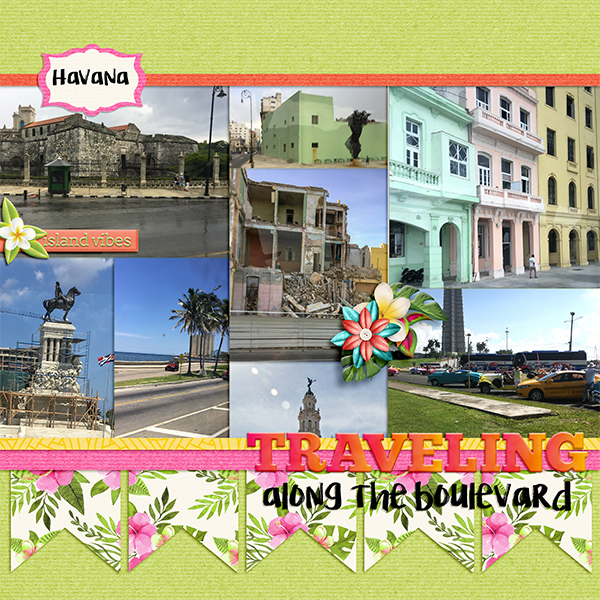 Traveling along the Boulevard