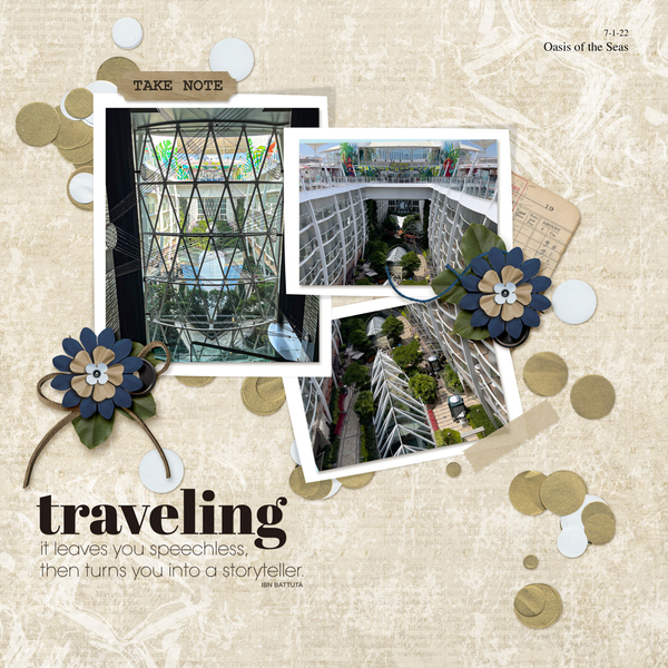 traveling . . .