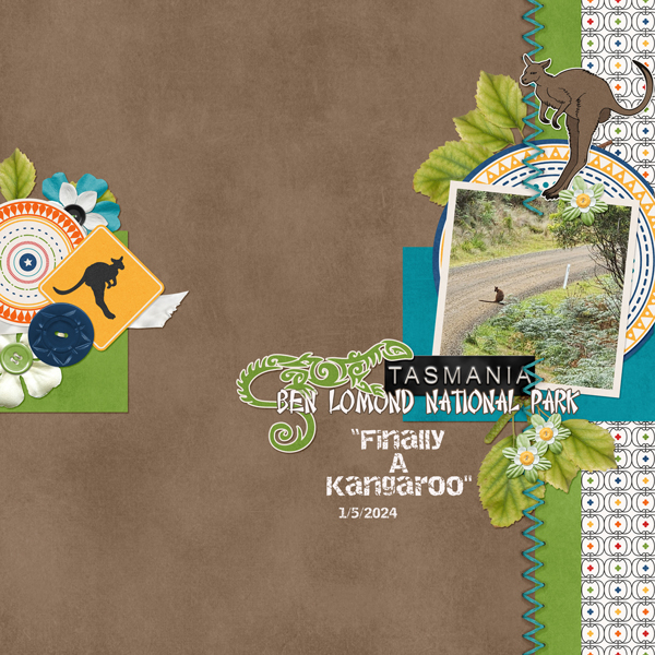 Travelogue Australia kit from Designs by Connie Prince