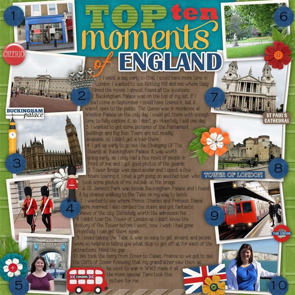Travelogue - England